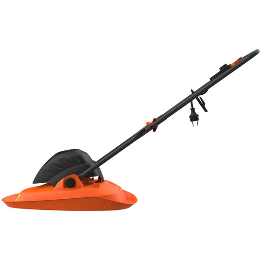 Black+decker 1200w 30cm zweefmaaier grasmaaier (oranje zwart)