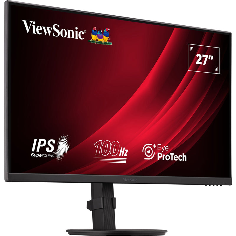 Afbeelding laden in galerijviewer, Viewsonic va2708-hdj 27 monitor (zwart, 1x hdmi, 1x displayport, vga)
