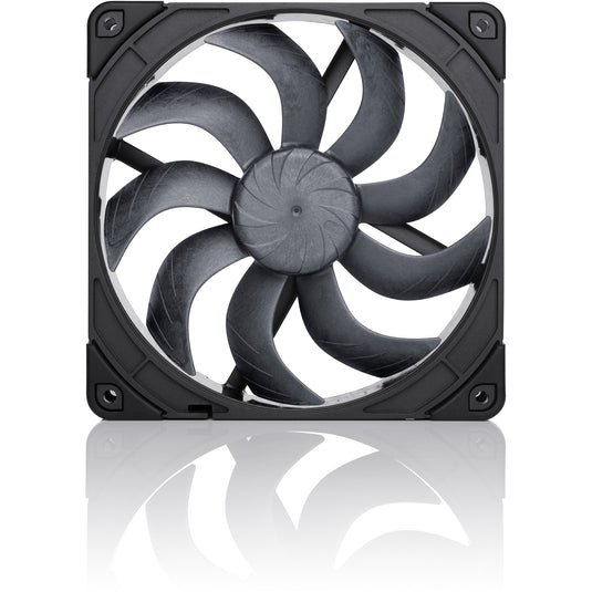 Noctua nf-a14x25 g2 pwm sx2-pp chromax.black case fans (zwart, 2 stuks, 140 x 140 x 25 mm)