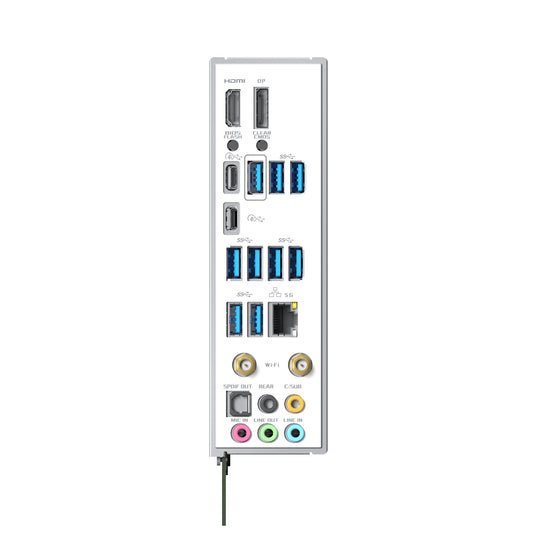 Maxsun ms-icraft z890 arctic socket 1851 moederbord (wit, raid, 2.5 gb-lan, wlan, bt, sound, atx)