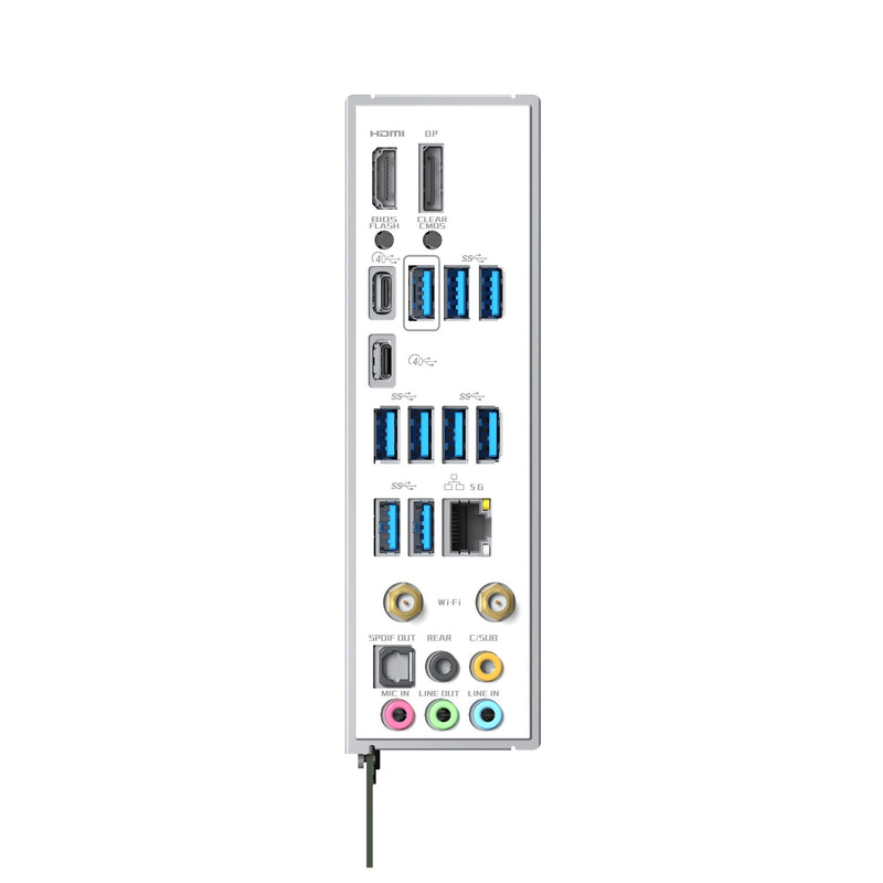 ギャラリービューアに画像をロードする, Maxsun ms-icraft z890 arctic socket 1851 moederbord (wit, raid, 2.5 gb-lan, wlan, bt, sound, atx)

