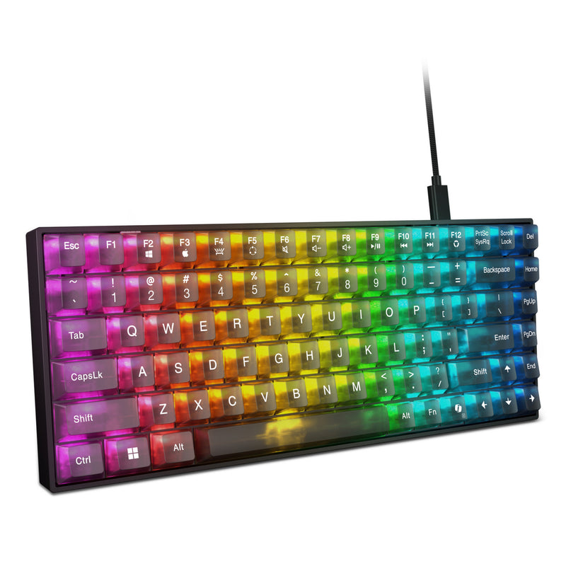 Load image into Gallery viewer, Lenovo legion k510 mini pro rgb mechanisch gaming toetsenbord (zwart, us lay-out (qwerty), 75%, brown switch, hot swap, usb)
