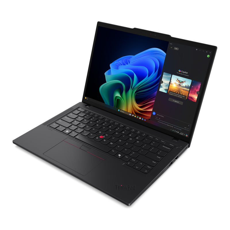Load image into Gallery viewer, Lenovo thinkpad t14 gen 6 (21qj0053mh) 14 copilot+ laptop (zwart | ryzen ai 7 pro 350 | radeon 860m graphics | 32 gb | 1 tb ssd)
