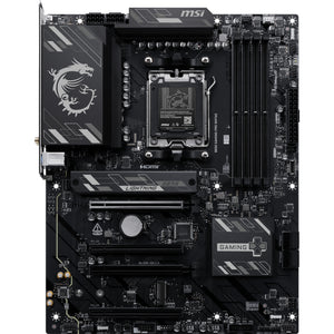 Msi b850 gaming pro wifi6e socket am5 moederbord (zwart, raid, 2.5gb-lan, wi-fi 6e, bt, sound, atx)