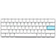 Ducky one 2 pro mini white classic rgb mechanisch gaming toetsenbord (wit, us lay-out (qwerty), cherry mx silent red, 60%, rgb led, double-shot pbt, quack mechanics)