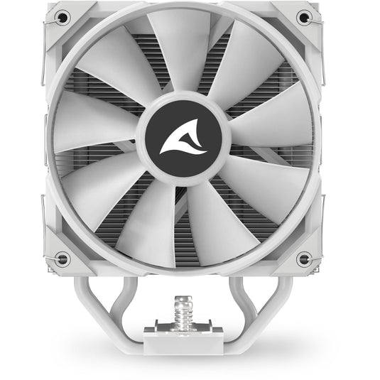 Sharkoon a40 rgb cpu-koeler (wit, 4-pins pwm fan-connector)
