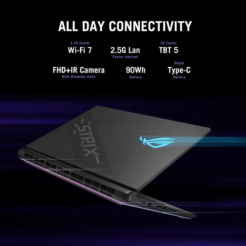 Cargue la imagen en el visor de la galería, Asus rog strix scar 18 g835lx-sa012w 18 gaming laptop (zwart | core ultra 9 275hx | rtx 5090 | 64 gb | 4 tb ssd | 240 hz)
