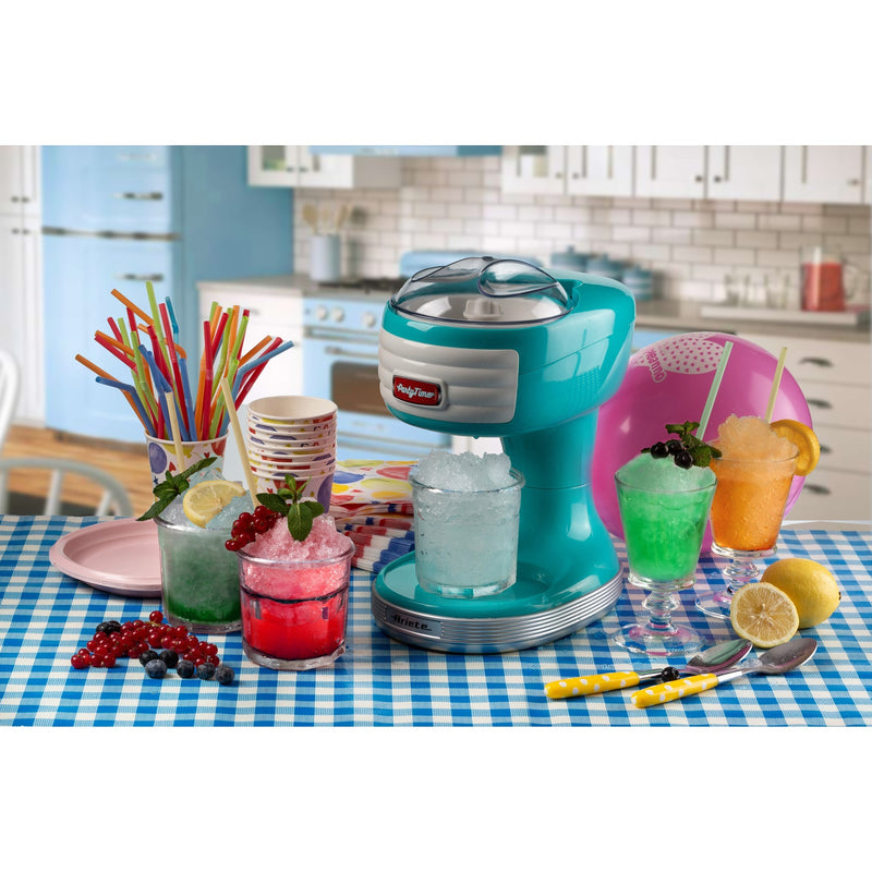 Load image into Gallery viewer, Ariete party time schaafijs machine 0076 01 ijsmachine (lichtblauw)
