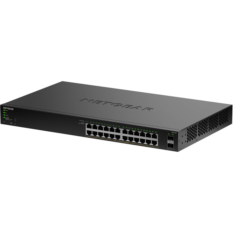 Afbeelding laden in galerijviewer, Netgear gs324tpv2 switch (zwart, 190w poe budget)
