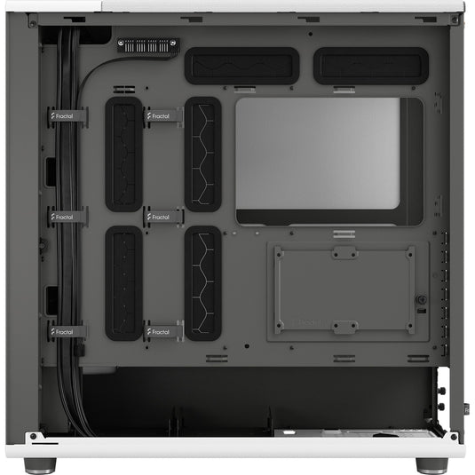 Fractal design north xl midi tower behuizing (wit houtkleur | 2x usb-a | 1x usb-c)