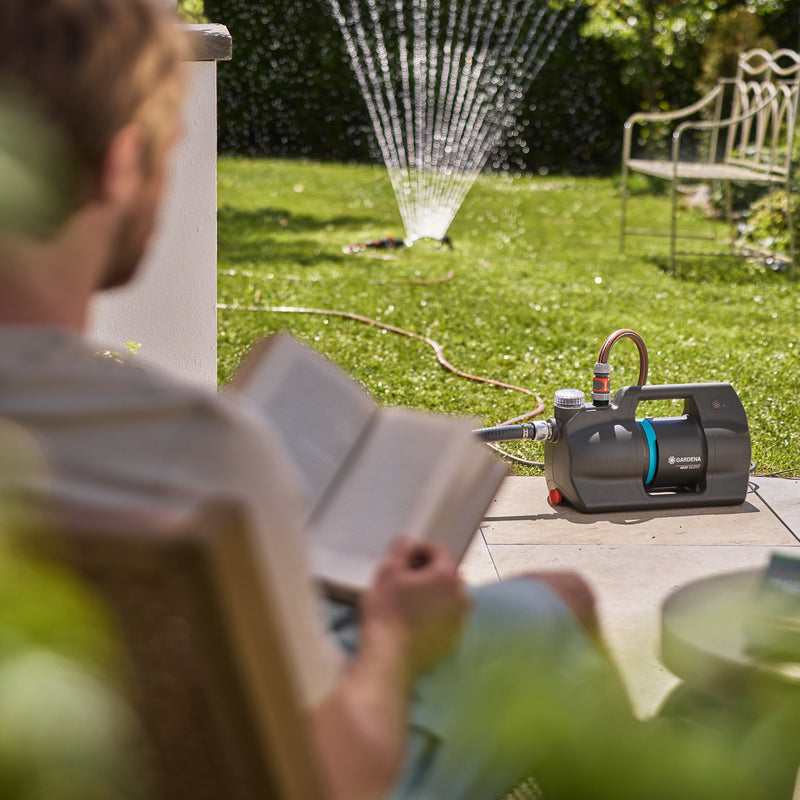 Load image into Gallery viewer, Gardena hydrofoorpomp 4600 silent (grijs, 600 watt)
