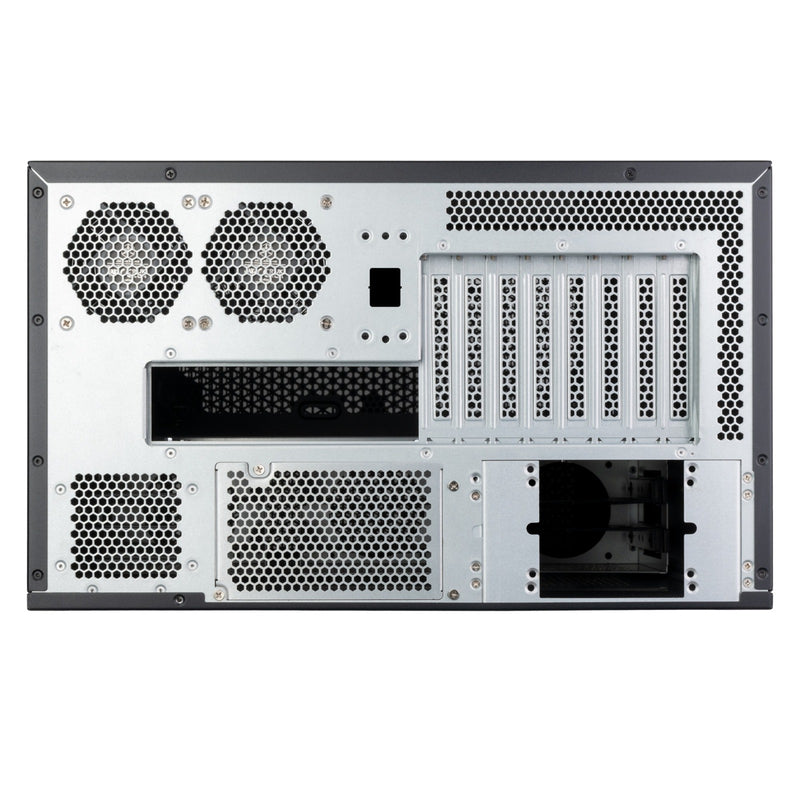 Load image into Gallery viewer, Silverstone rm61-312, rack, serverbehuizing (zwart | 6u)
