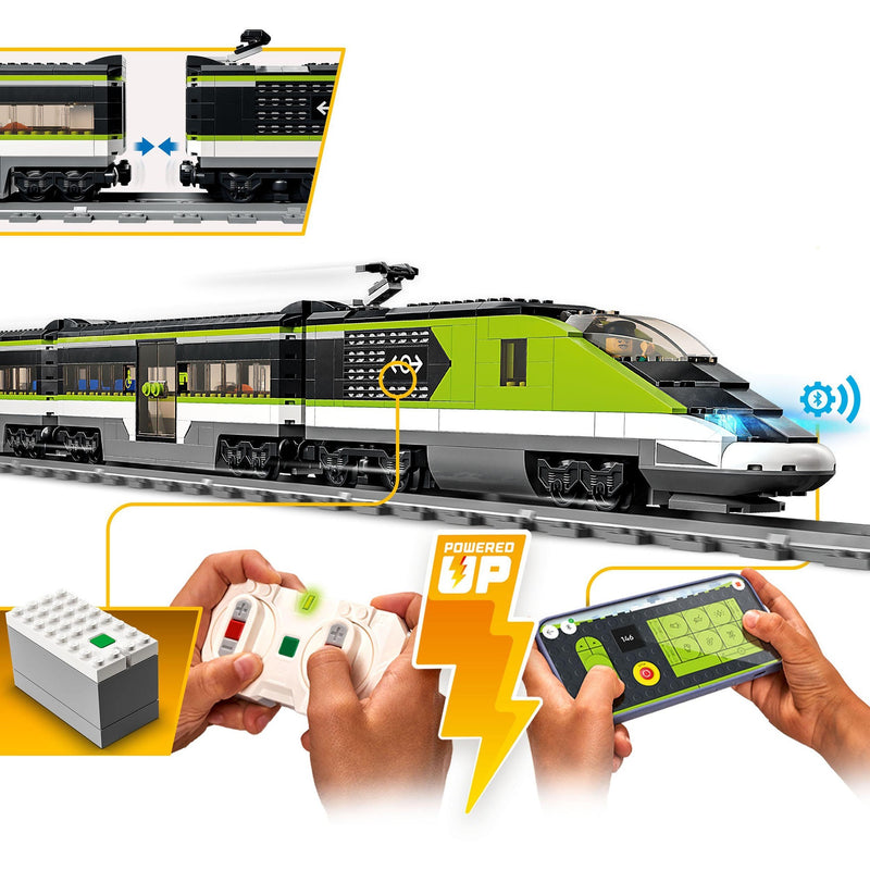 Chargez l'image dans la visionneuse de la galerie, Lego city treinen passagierssneltrein - 60337
