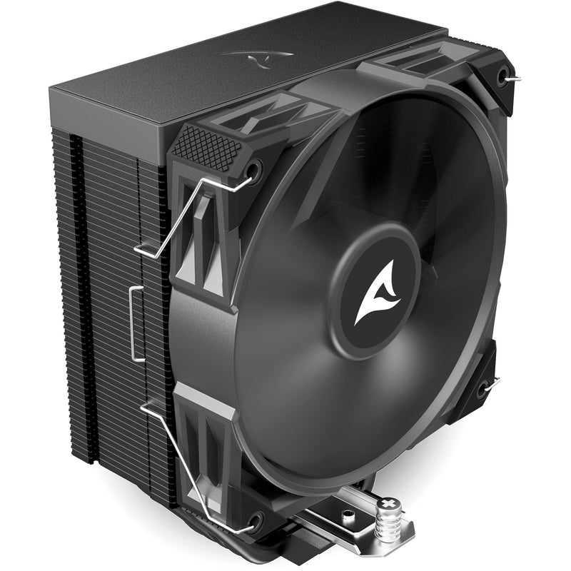 Load image into Gallery viewer, Sharkoon a50 cpu-koeler (zwart, 4-pins pwm fan-connector)
