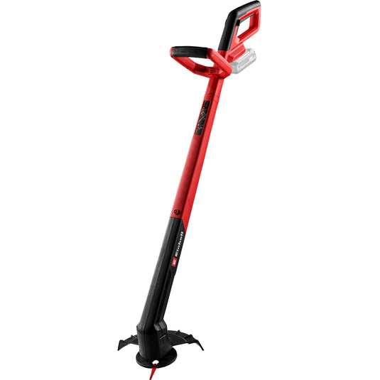 Einhell accu grastrimmer gc-ct 18 2411 li p-solo (rood zwart, accu en oplader niet inbegrepen)