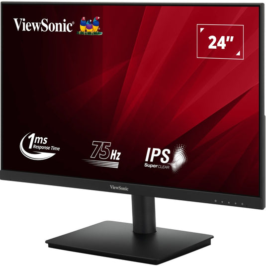 Viewsonic va240-h-2 23.8 monitor (zwart (mat), hdmi, vga)