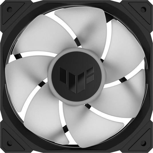 Asus tuf gaming tr120 argb reverse case fans (zwart, 3 stuks, 120 x 120 x 28 mm)