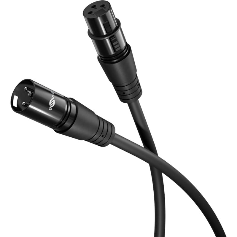 ギャラリービューアに画像をロードする, Goobay xlr-aansluitkabel (zwart, 1 meter)
