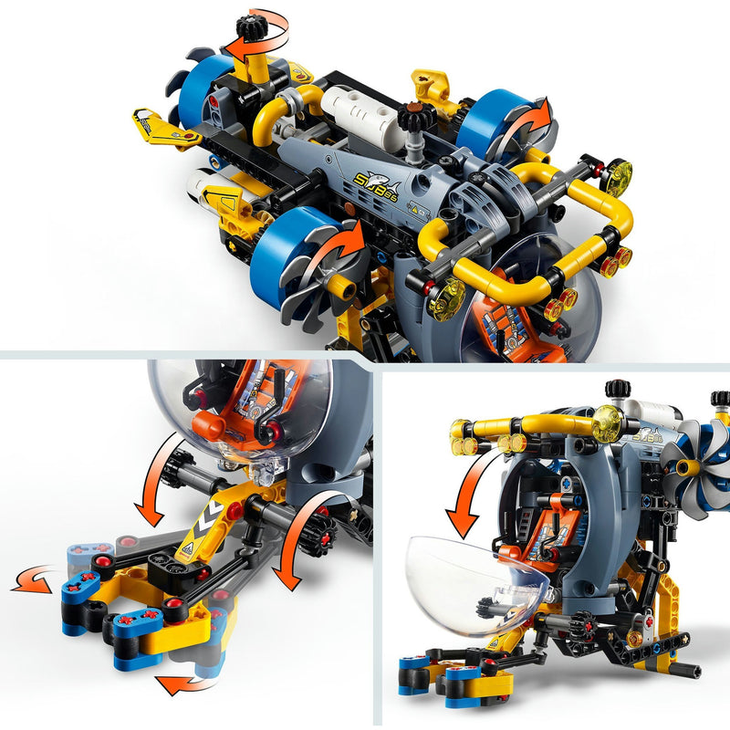 Load image into Gallery viewer, Lego technic 42201 onderzeeer voor diepzeeonderzoek
