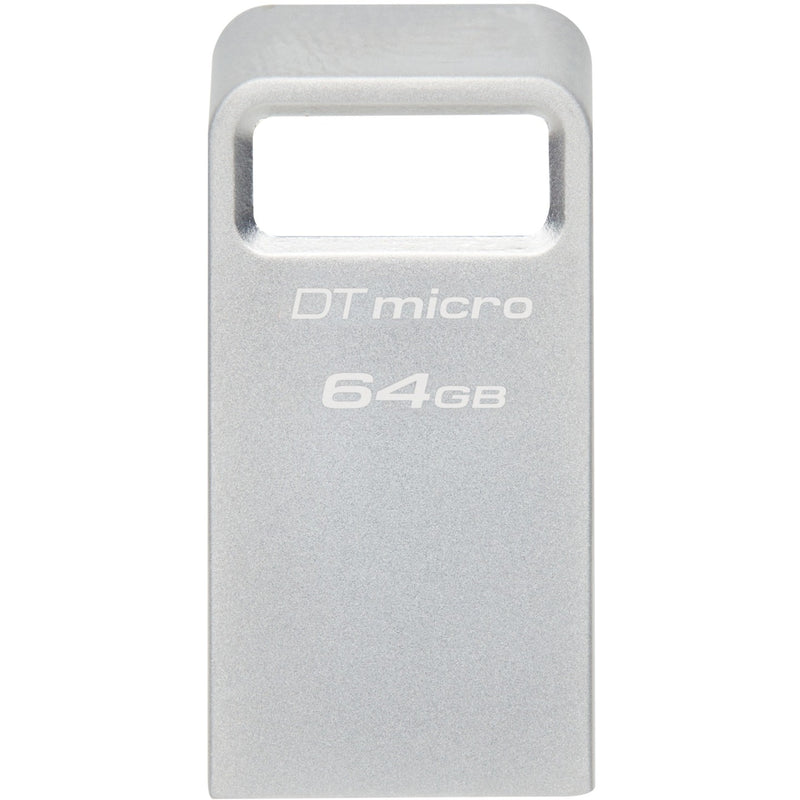 Load image into Gallery viewer, Kingston datatraveler micro 64 gb usb-stick (zilver, dtmc3g2 64gb, usb 3.2 gen 1)
