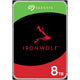 Seagate ironwolf 8 tb harde schijf (sata 600, 24 7)