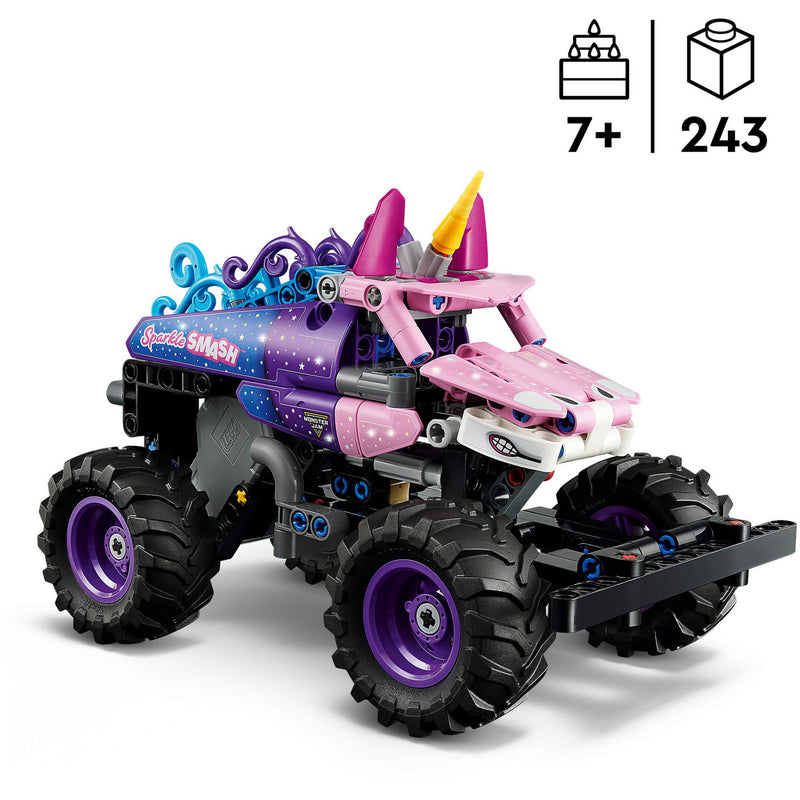 Load image into Gallery viewer, Lego technic 42220 monster jam sparkle smash pull-back
