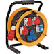Brennenstuhl brobusta cee 4 ip44 kabelhaspel, 40m rn-kabel (geel zwart, 40m rn-kabel)