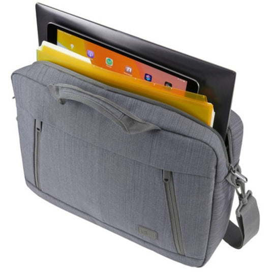 Case logic huxton attaché 14 laptoptas (grijs)