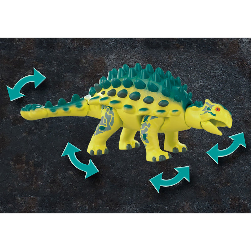 Load image into Gallery viewer, Playmobil dino rise - saichania: verdediging van de vechtersbazen constructiespeelgoed (70626)
