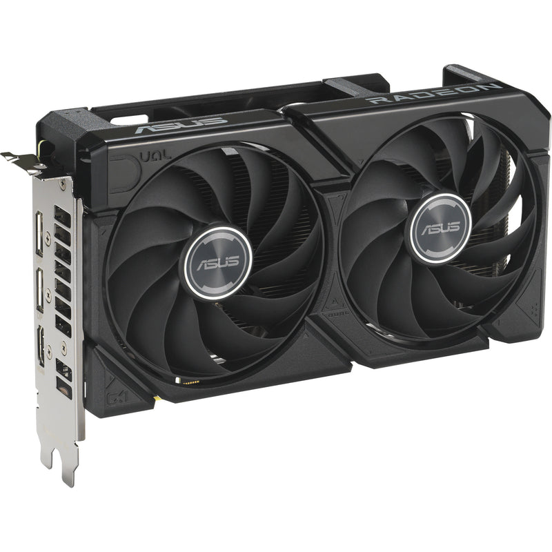 Chargez l'image dans la visionneuse de la galerie, Asus dual radeon rx 9060 xt 16gb grafische kaart (zwart, 2x displayport, 1x hdmi)

