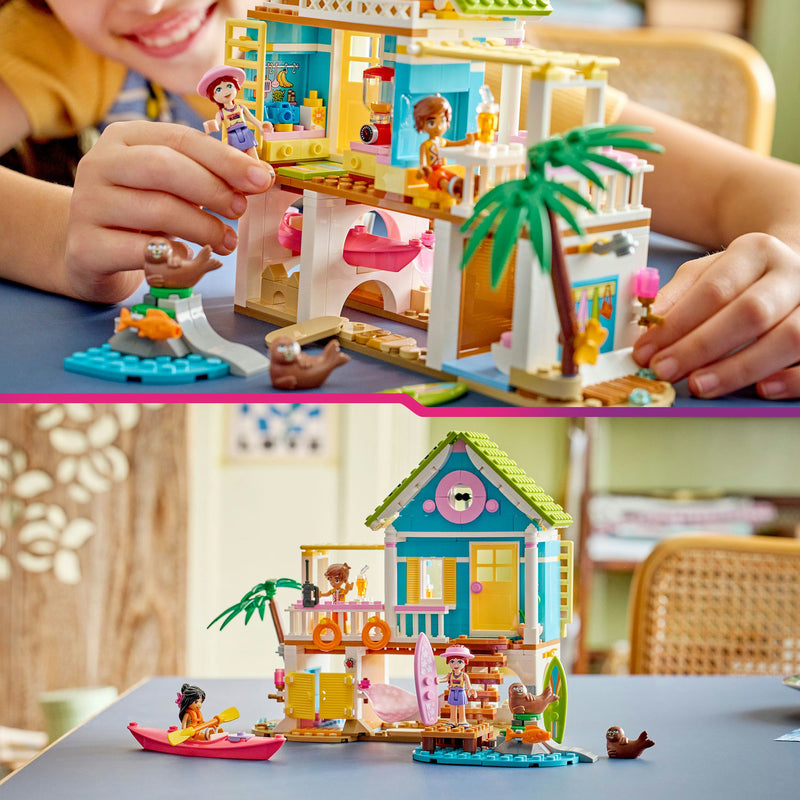 Afbeelding laden in galerijviewer, Lego friends 42699 strandhuis met zeehonden
