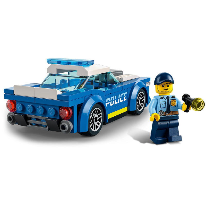 Afbeelding laden in galerijviewer, Lego ® city politiewagen 60312 bouwset voor kinderen vanaf 5 jaar; inclusief een minifiguur van een politieagent met een zaklamp en politiepet (94 onderdelen)
