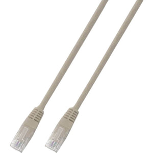 Patchkabel rj45 cat.6 u utp 10m (grijs)