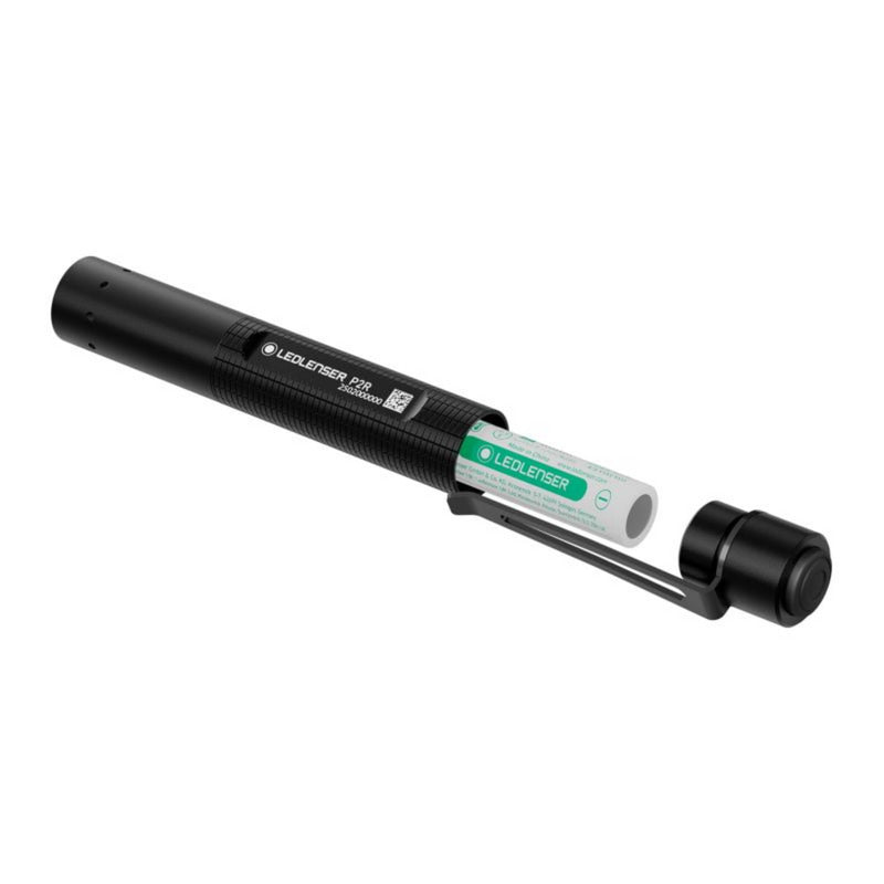 Load image into Gallery viewer, Ledlenser p2r zaklamp (zwart, 200 lm, 6000-7500k)
