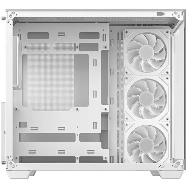 Chargez l'image dans la visionneuse de la galerie, Deepcool cg530 4f midi tower behuizing (wit | 2x usb-a | 1x usb-c | rgb | tempered glass)
