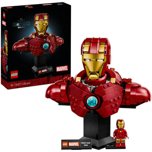 Lego marvel - iron man mk4 buste constructiespeelgoed (76327)