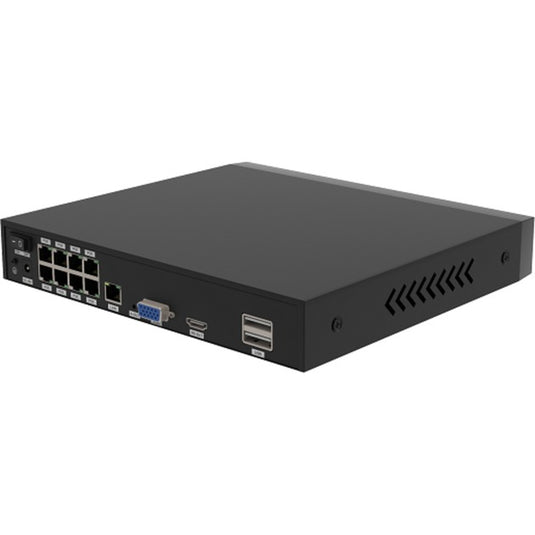 Foscam fn9108he, 8-kanaals 5mp poe netwerk video recorder (zwart, poe, zonder hdd)