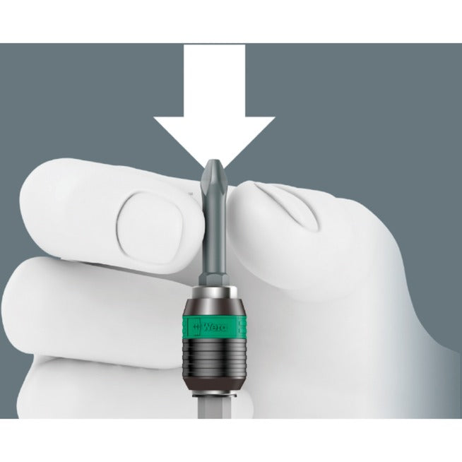 Load image into Gallery viewer, Wera bit-safe 61 universal 1, 61‑delig bitset (zwart groen)
