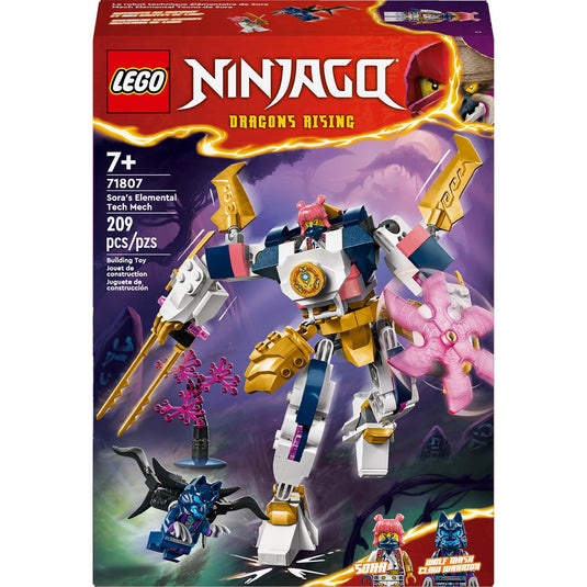 Lego ninjago - sora's elementaire techmecha constructiespeelgoed (71807)