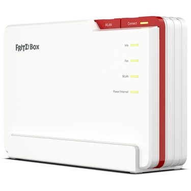 Fritz! box 5690 pro edition international router (wit rood, mesh wi-fi)