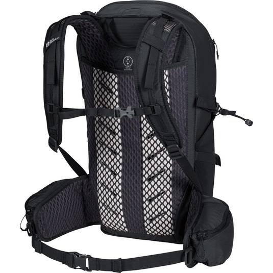 Jack wolfskin cyrox shape 25 s-l rugzak (zwart, 25 liter)