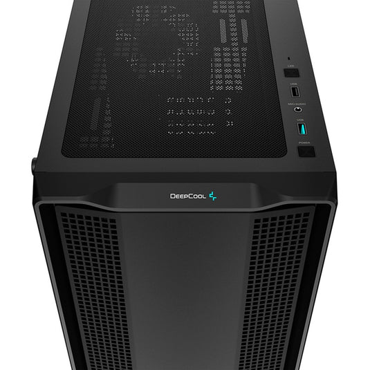 Deepcool cc360 argb mini tower behuizing (zwart | 2x usb-a | rgb | window)