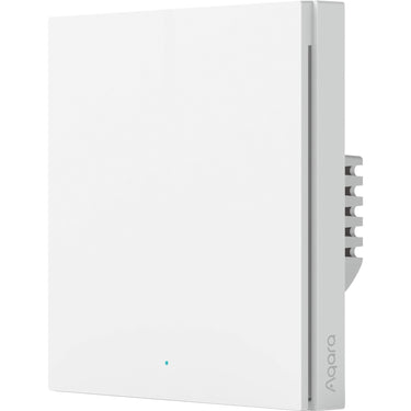 Aqara smart wall switch h1 (no neutral, single rocker) - zigbee 3.0 - enkele schakelaar - zonder nul draad