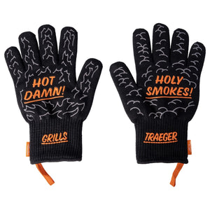 Traeger bbq mitts handschoen (zwart, hittebestendig tot 275 °c)