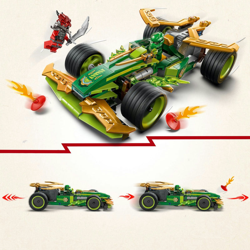 ギャラリービューアに画像をロードする, Lego ninjago - lloyds pull-back racewagen constructiespeelgoed (71828)
