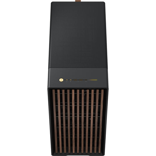 Fractal design north xl midi tower behuizing (zwart houtkleur | 2x usb-a | 1x usb-c | tempered glass)