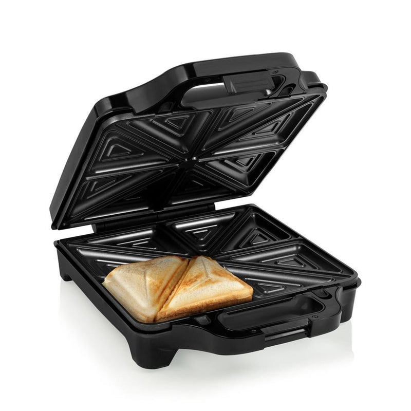 Load image into Gallery viewer, Princess sandwich maker supreme xxl sandwichmaker (zwart roestvrij staal, rvs | anti-aanbaklaag | 1600 w)

