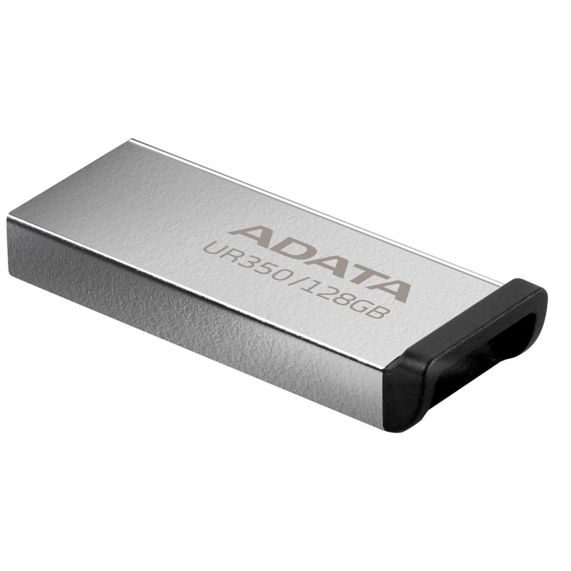 Load image into Gallery viewer, Adata ur350 128 gb usb-stick (nikkel zwart, usb-a 3.2 gen 1 (5 gbit s))
