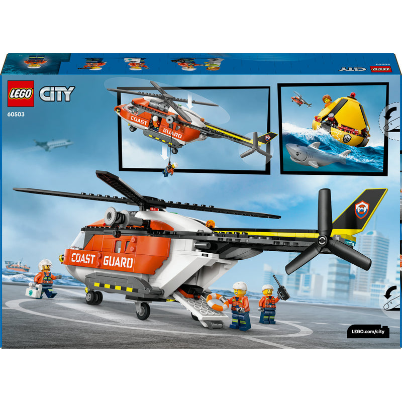 Load image into Gallery viewer, Lego city 60503 kustwacht helikopter
