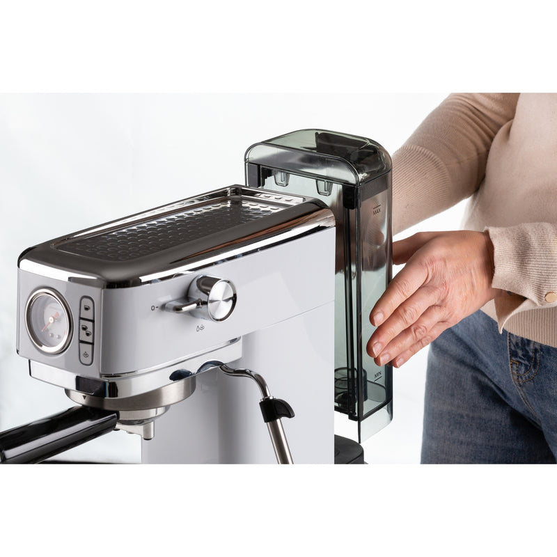 Load image into Gallery viewer, Ariete moderna espresso slim 1381 14 espressomachine (wit)
